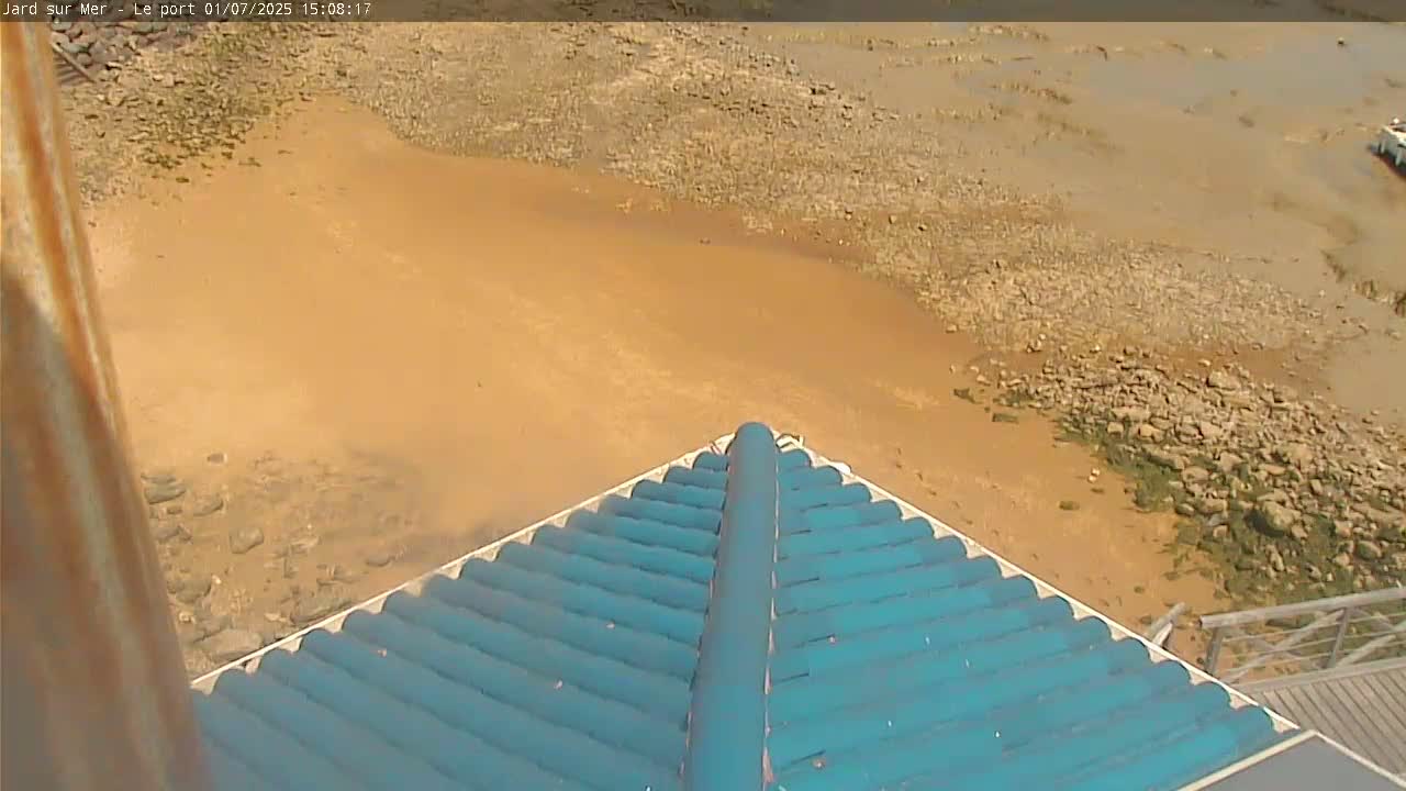 Port of Jard sur Mer & Marine Live Cam - Les Sables-d'Olonne, Vendée, Pays de la Loire, France
