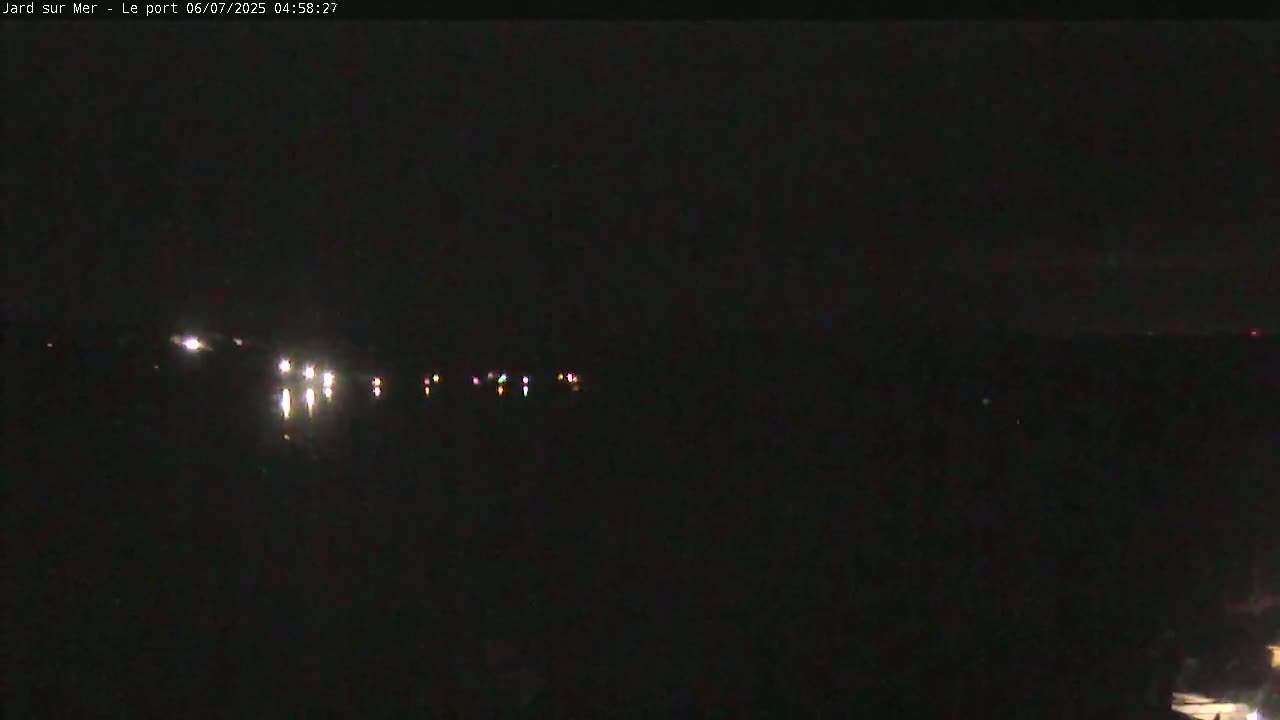 Port of Jard sur Mer & Marine Live Cam - Les Sables-d'Olonne, Vendée, Pays de la Loire, France