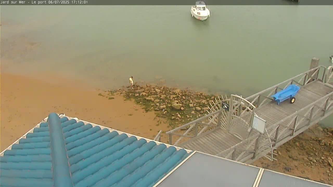 Port of Jard sur Mer & Marine Live Cam - Les Sables-d'Olonne, Vendée, Pays de la Loire, France