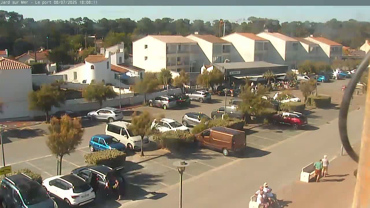 Port of Jard sur Mer & Marine Live Cam - Les Sables-d'Olonne, Vendée, Pays de la Loire, France