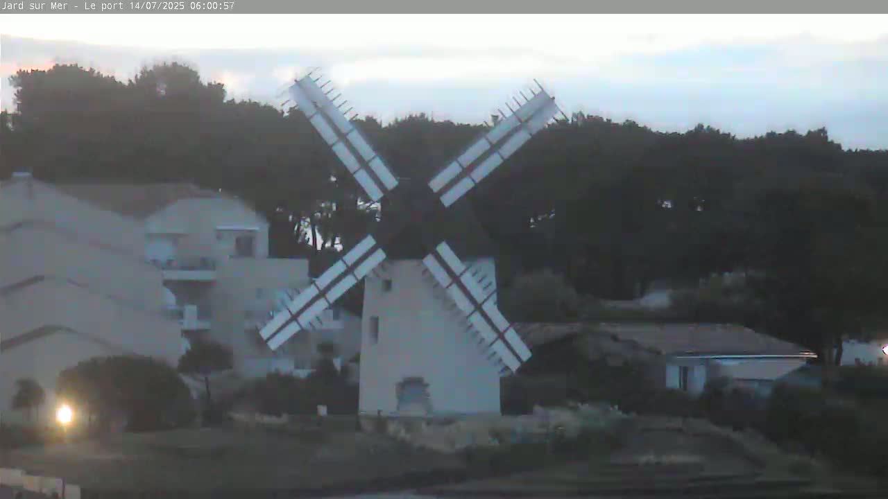 Port of Jard sur Mer & Marine Live Cam - Les Sables-d'Olonne, Vendée, Pays de la Loire, France