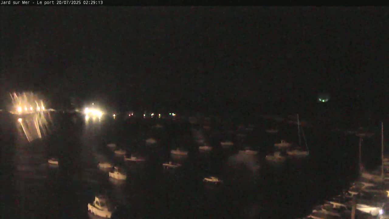 Port of Jard sur Mer & Marine Live Cam - Les Sables-d'Olonne, Vendée, Pays de la Loire, France