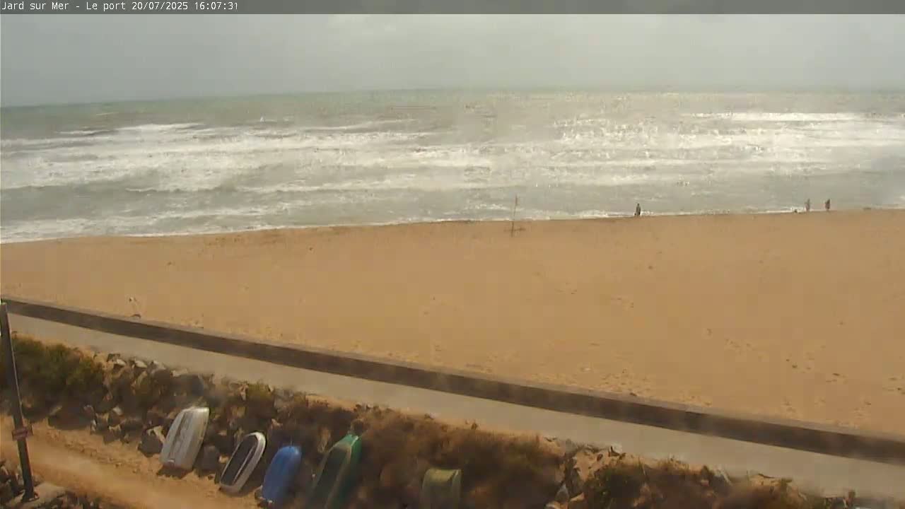 Port of Jard sur Mer & Marine Live Cam - Les Sables-d'Olonne, Vendée, Pays de la Loire, France