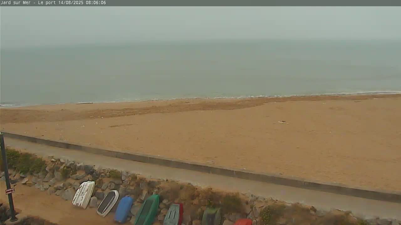 Port of Jard sur Mer & Marine Live Cam - Les Sables-d'Olonne, Vendée, Pays de la Loire, France