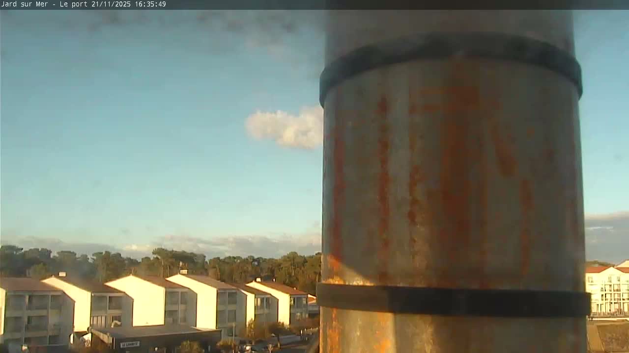 Port of Jard sur Mer & Marine Live Cam - Les Sables-d'Olonne, Vendée, Pays de la Loire, France