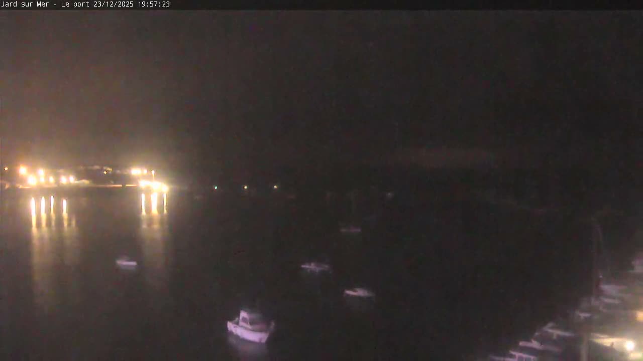 Port of Jard sur Mer & Marine Live Cam - Les Sables-d'Olonne, Vendée, Pays de la Loire, France