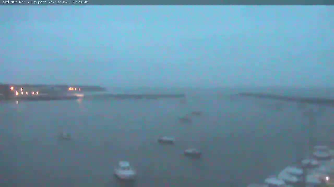 Port of Jard sur Mer & Marine Live Cam - Les Sables-d'Olonne, Vendée, Pays de la Loire, France