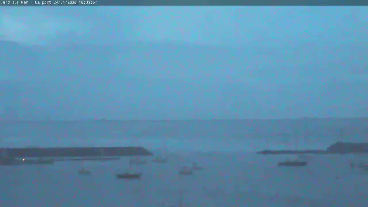 Port of Jard sur Mer & Marine Live Cam - Les Sables-d'Olonne, Vendée, Pays de la Loire, France