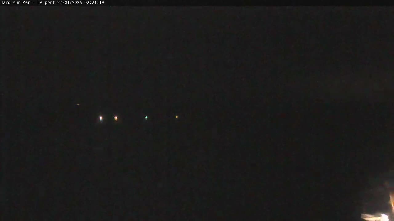 Port of Jard sur Mer & Marine Live Cam - Les Sables-d'Olonne, Vendée, Pays de la Loire, France
