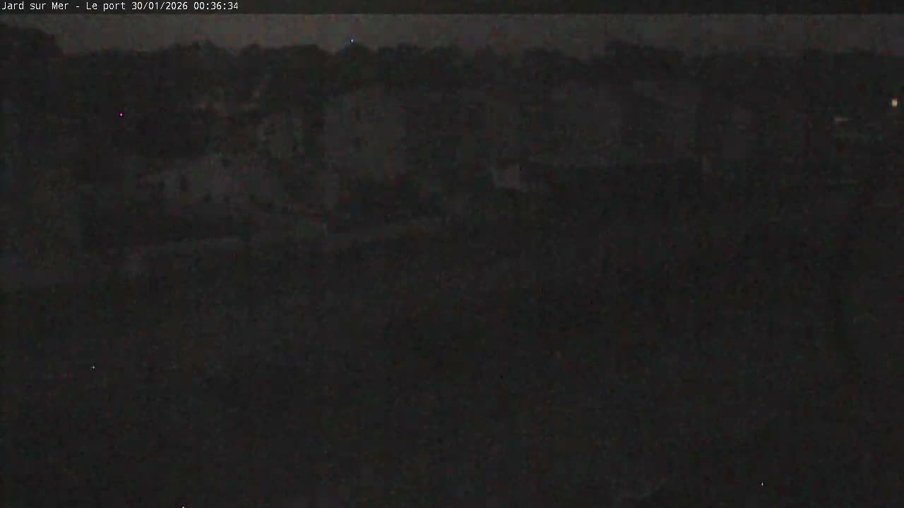 Port of Jard sur Mer & Marine Live Cam - Les Sables-d'Olonne, Vendée, Pays de la Loire, France