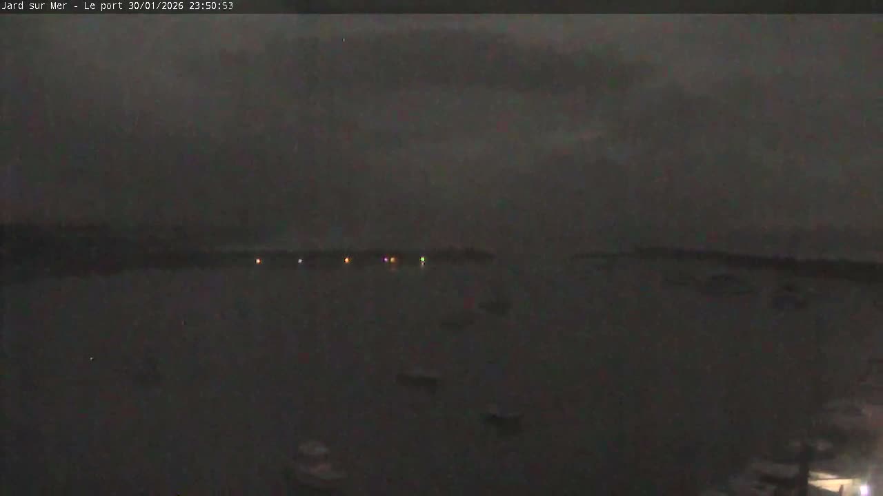 Port of Jard sur Mer & Marine Live Cam - Les Sables-d'Olonne, Vendée, Pays de la Loire, France