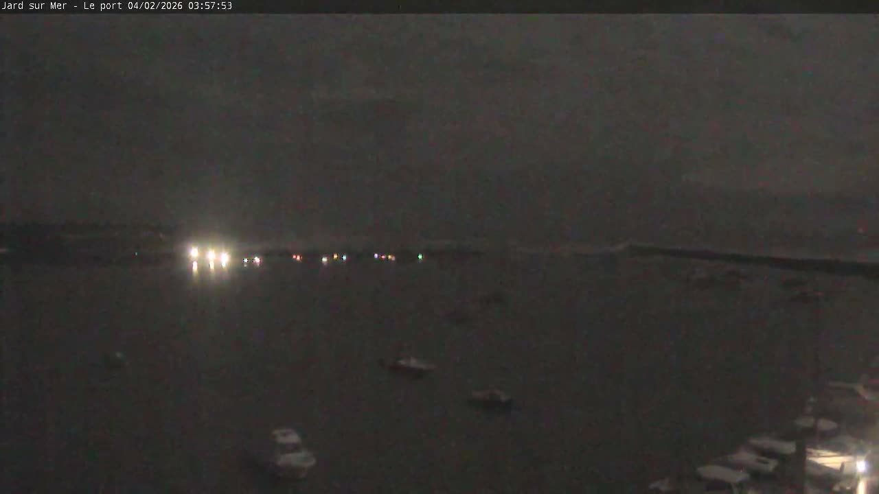 Port of Jard sur Mer & Marine Live Cam - Les Sables-d'Olonne, Vendée, Pays de la Loire, France