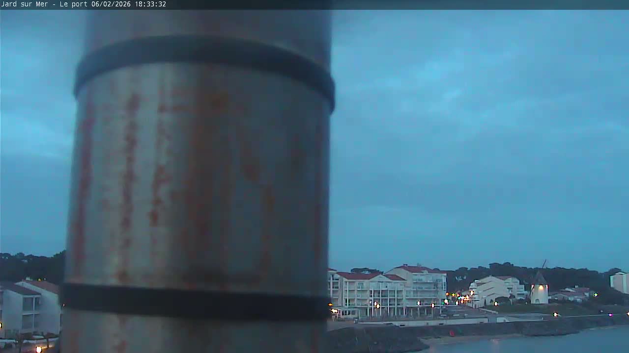 Port of Jard sur Mer & Marine Live Cam - Les Sables-d'Olonne, Vendée, Pays de la Loire, France