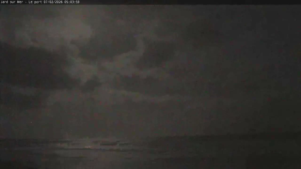 Port of Jard sur Mer & Marine Live Cam - Les Sables-d'Olonne, Vendée, Pays de la Loire, France