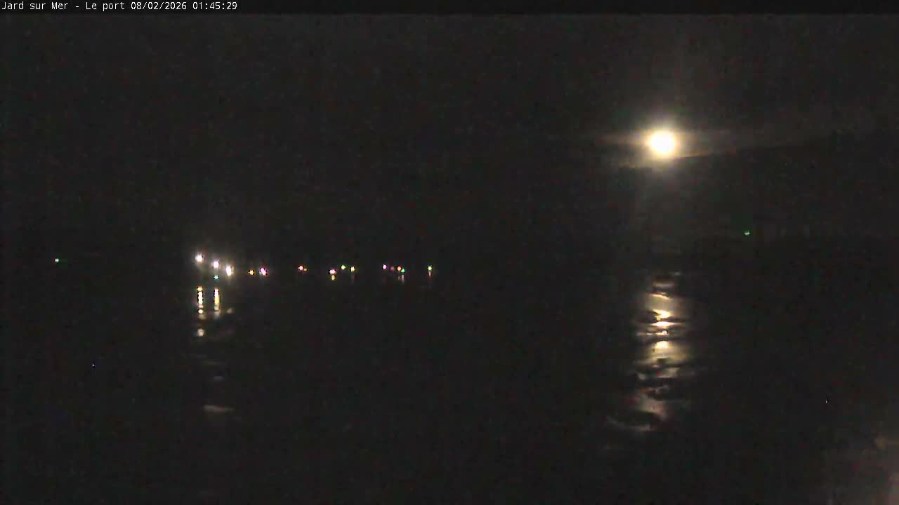 Port of Jard sur Mer & Marine Live Cam - Les Sables-d'Olonne, Vendée, Pays de la Loire, France