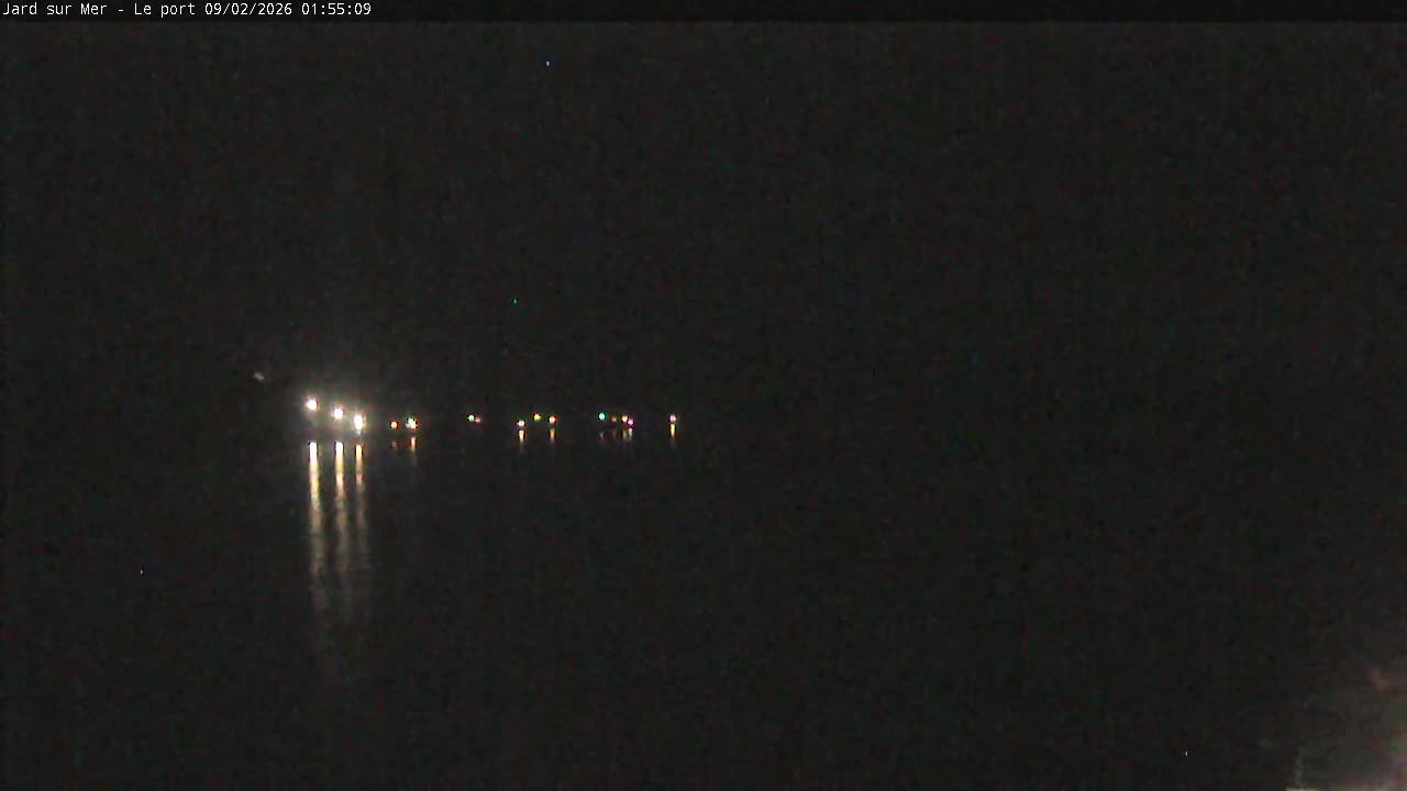 Port of Jard sur Mer & Marine Live Cam - Les Sables-d'Olonne, Vendée, Pays de la Loire, France