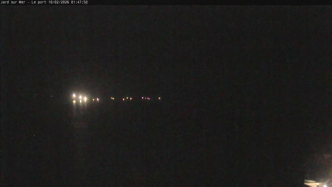 Port of Jard sur Mer & Marine Live Cam - Les Sables-d'Olonne, Vendée, Pays de la Loire, France