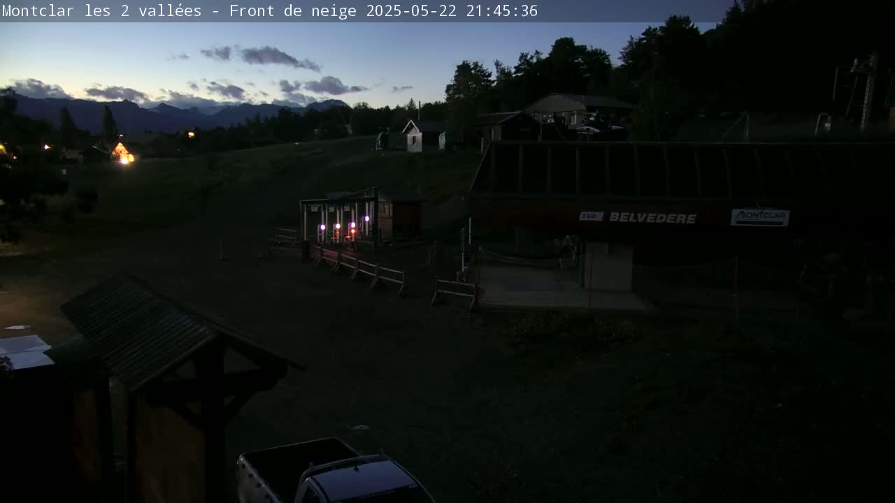 Saint Jaen, Montclar Station les 2 Vallées ( Station the 2 Valleys) & Hotel Area Live Cam - Digne-les-Bains, 	Alpes-de-Haute-Provence, Provence-Alpes-Côte d’Azur, France