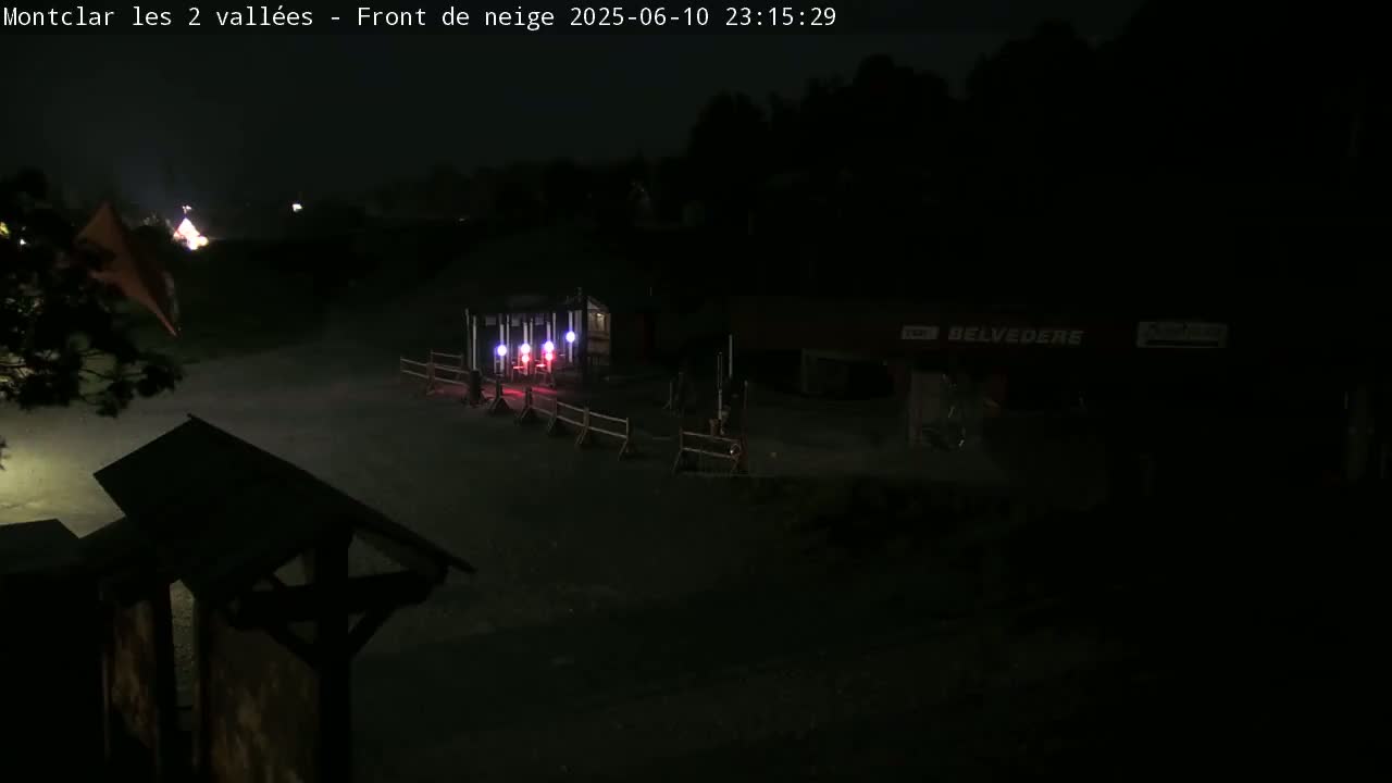 Saint Jaen, Montclar Station les 2 Vallées ( Station the 2 Valleys) & Hotel Area Live Cam - Digne-les-Bains, 	Alpes-de-Haute-Provence, Provence-Alpes-Côte d’Azur, France