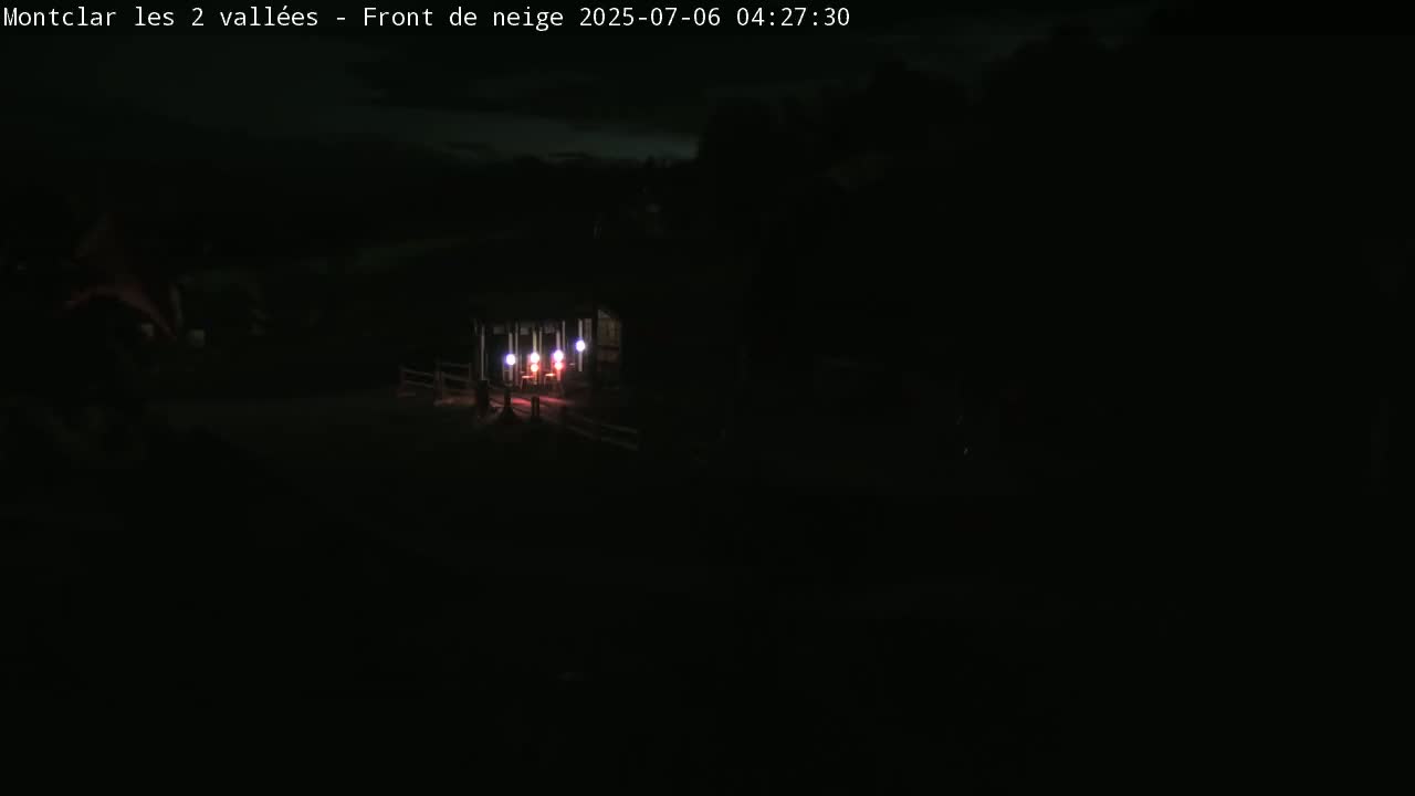 Saint Jaen, Montclar Station les 2 Vallées ( Station the 2 Valleys) & Hotel Area Live Cam - Digne-les-Bains, 	Alpes-de-Haute-Provence, Provence-Alpes-Côte d’Azur, France