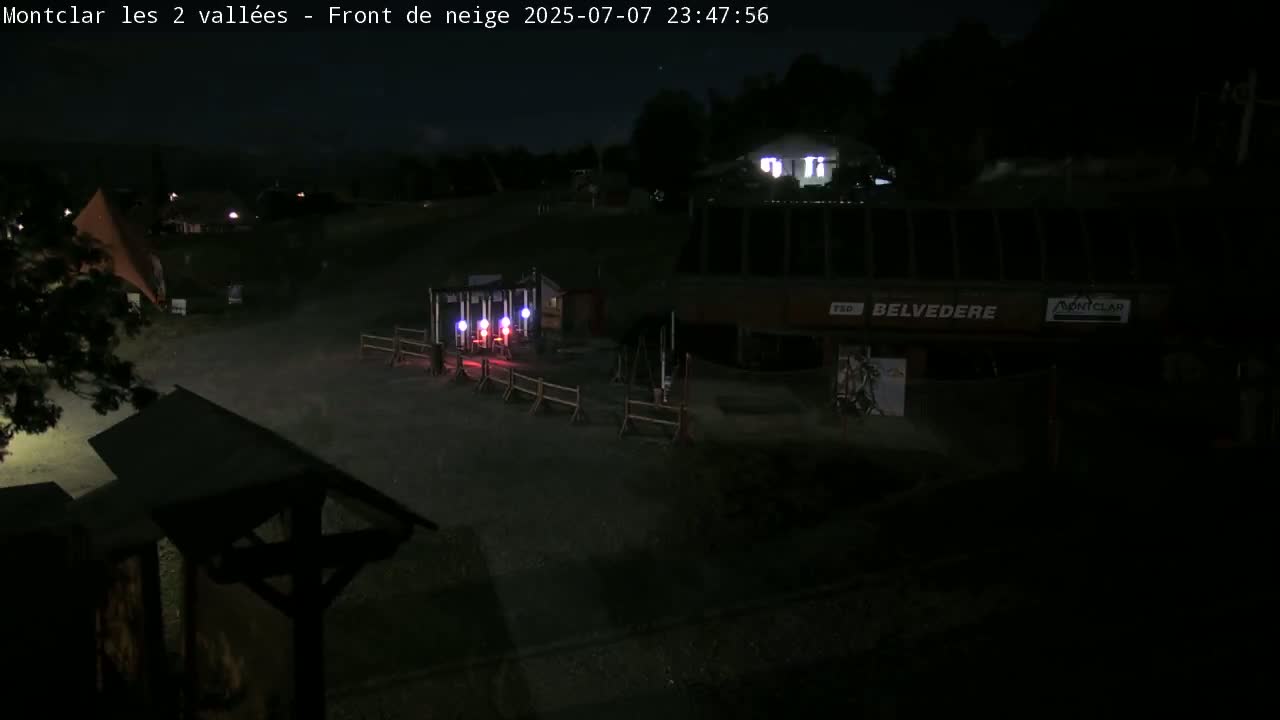 Saint Jaen, Montclar Station les 2 Vallées ( Station the 2 Valleys) & Hotel Area Live Cam - Digne-les-Bains, 	Alpes-de-Haute-Provence, Provence-Alpes-Côte d’Azur, France