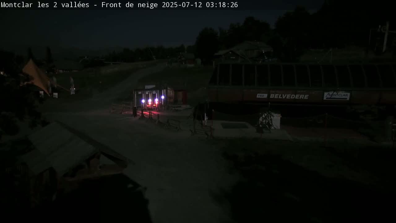Saint Jaen, Montclar Station les 2 Vallées ( Station the 2 Valleys) & Hotel Area Live Cam - Digne-les-Bains, 	Alpes-de-Haute-Provence, Provence-Alpes-Côte d’Azur, France