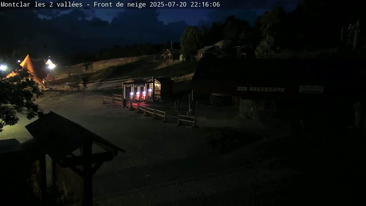Saint Jaen, Montclar Station les 2 Vallées ( Station the 2 Valleys) & Hotel Area Live Cam - Digne-les-Bains, 	Alpes-de-Haute-Provence, Provence-Alpes-Côte d’Azur, France