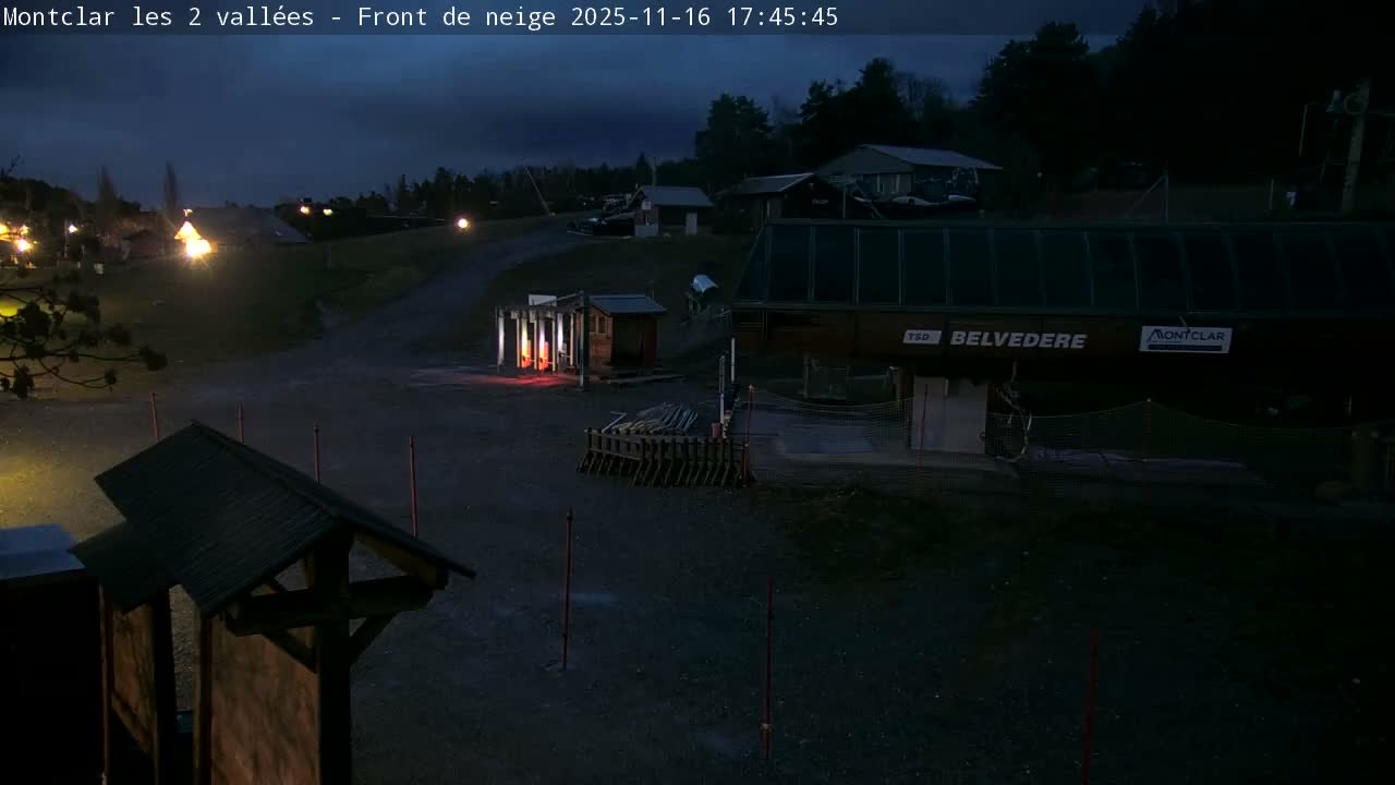 Saint Jaen, Montclar Station les 2 Vallées ( Station the 2 Valleys) & Hotel Area Live Cam - Digne-les-Bains, 	Alpes-de-Haute-Provence, Provence-Alpes-Côte d’Azur, France