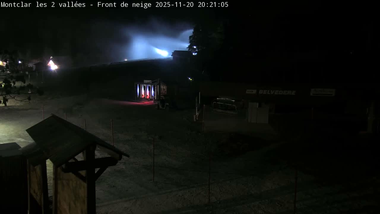 Saint Jaen, Montclar Station les 2 Vallées ( Station the 2 Valleys) & Hotel Area Live Cam - Digne-les-Bains, 	Alpes-de-Haute-Provence, Provence-Alpes-Côte d’Azur, France