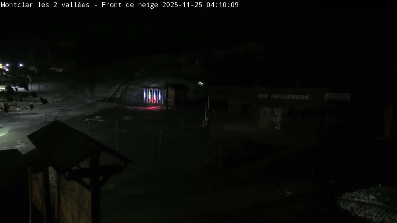 Saint Jaen, Montclar Station les 2 Vallées ( Station the 2 Valleys) & Hotel Area Live Cam - Digne-les-Bains, 	Alpes-de-Haute-Provence, Provence-Alpes-Côte d’Azur, France