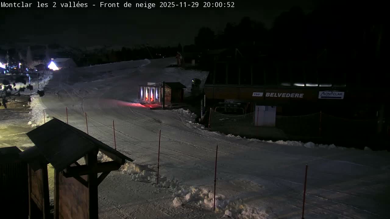 Saint Jaen, Montclar Station les 2 Vallées ( Station the 2 Valleys) & Hotel Area Live Cam - Digne-les-Bains, 	Alpes-de-Haute-Provence, Provence-Alpes-Côte d’Azur, France