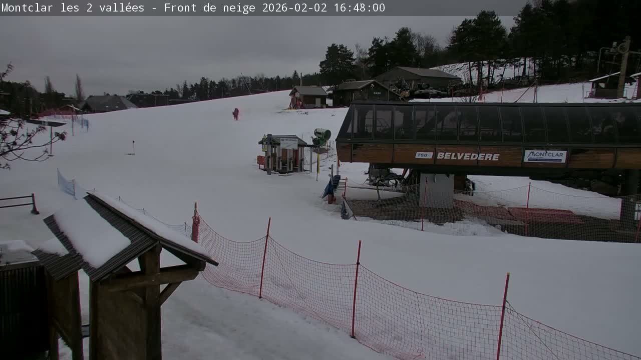 Saint Jaen, Montclar Station les 2 Vallées ( Station the 2 Valleys) & Hotel Area Live Cam - Digne-les-Bains, 	Alpes-de-Haute-Provence, Provence-Alpes-Côte d’Azur, France