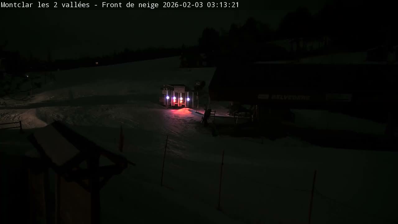 Saint Jaen, Montclar Station les 2 Vallées ( Station the 2 Valleys) & Hotel Area Live Cam - Digne-les-Bains, 	Alpes-de-Haute-Provence, Provence-Alpes-Côte d’Azur, France