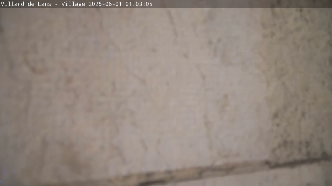 A blurry close-up image shows a light beige, textured wall.