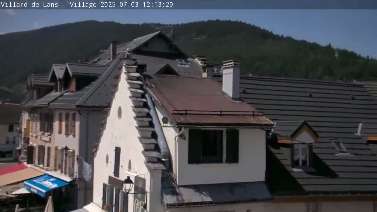 Villard de Lans City Live Cam - Grenoble, Isère, Auvergne-Rhône-Alpes, France