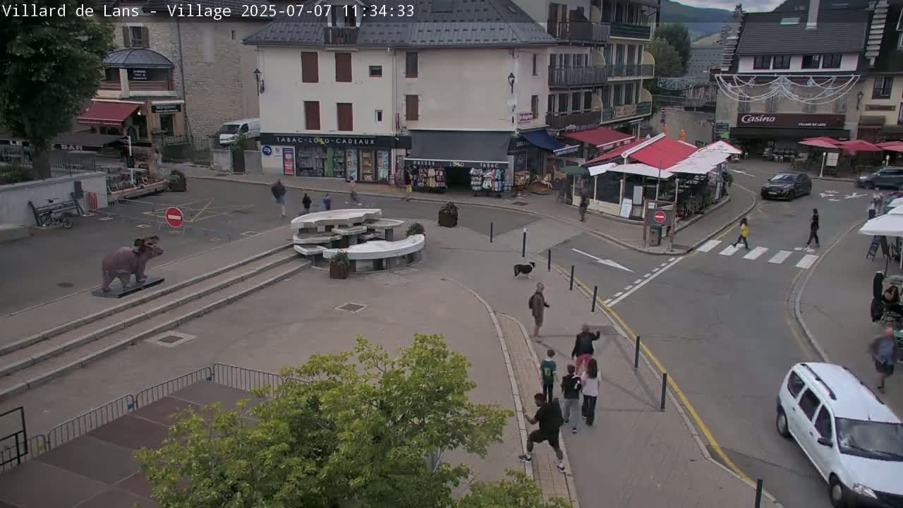 Villard de Lans City Live Cam - Grenoble, Isère, Auvergne-Rhône-Alpes, France