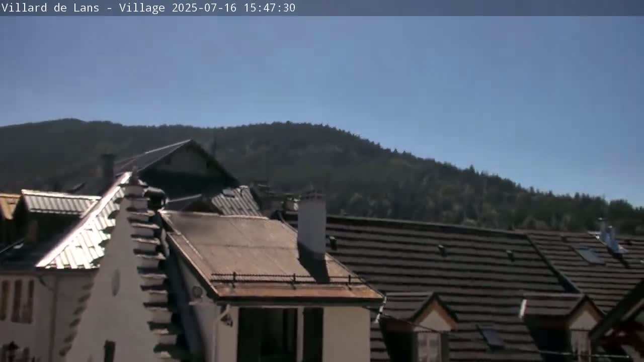 Villard de Lans City Live Cam - Grenoble, Isère, Auvergne-Rhône-Alpes, France