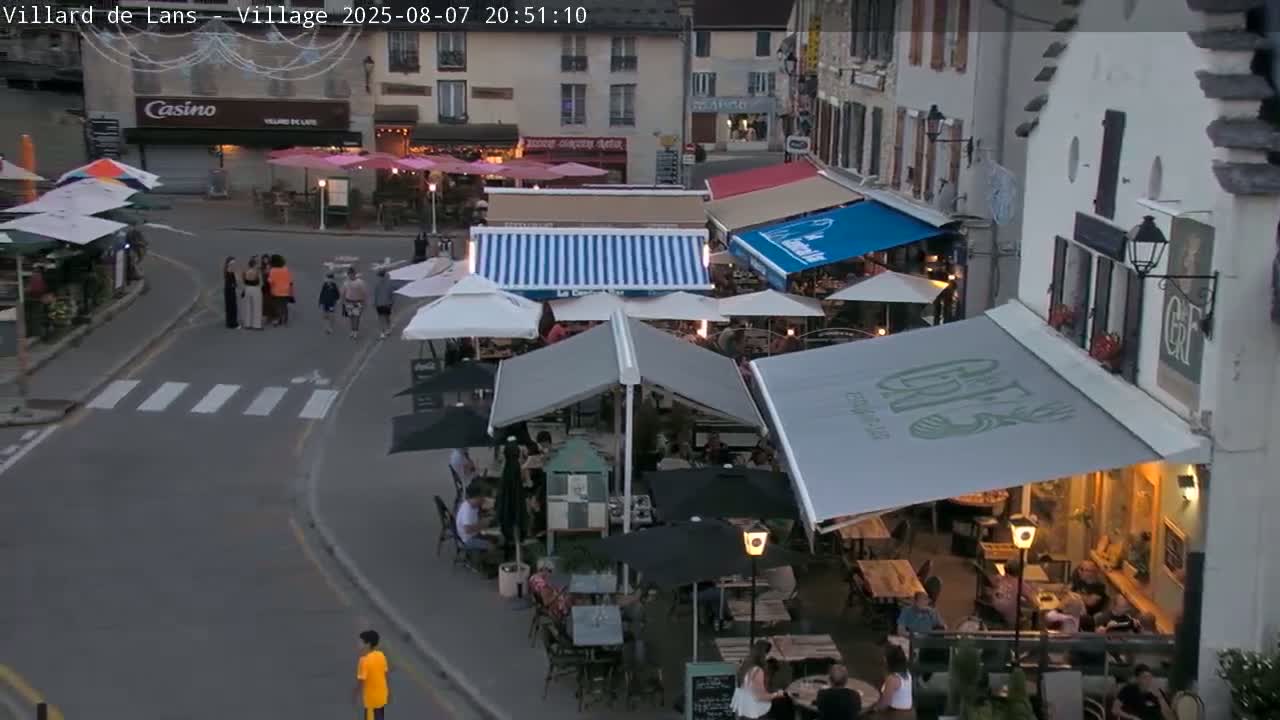 Villard de Lans City Live Cam - Grenoble, Isère, Auvergne-Rhône-Alpes, France