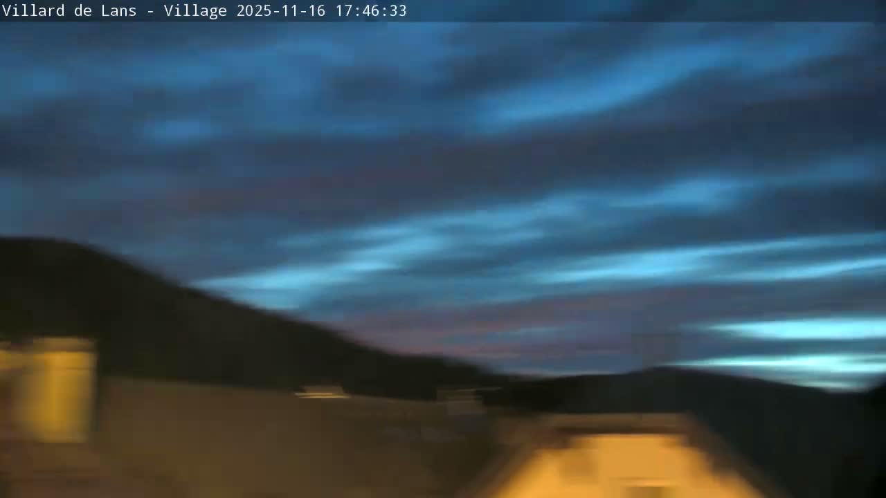 Villard de Lans City Live Cam - Grenoble, Isère, Auvergne-Rhône-Alpes, France