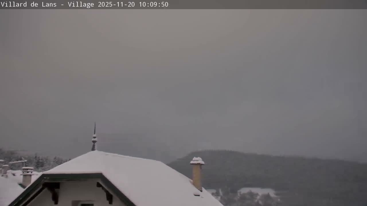 Villard de Lans City Live Cam - Grenoble, Isère, Auvergne-Rhône-Alpes, France