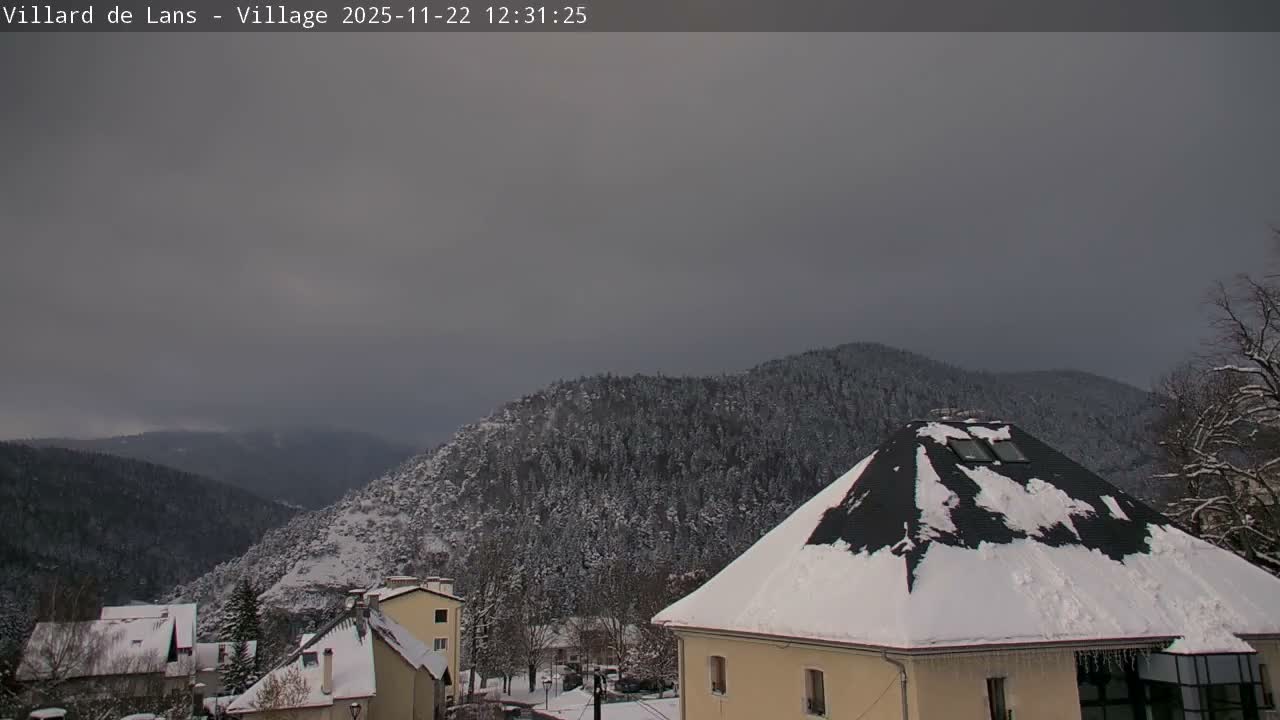 Villard de Lans City Live Cam - Grenoble, Isère, Auvergne-Rhône-Alpes, France
