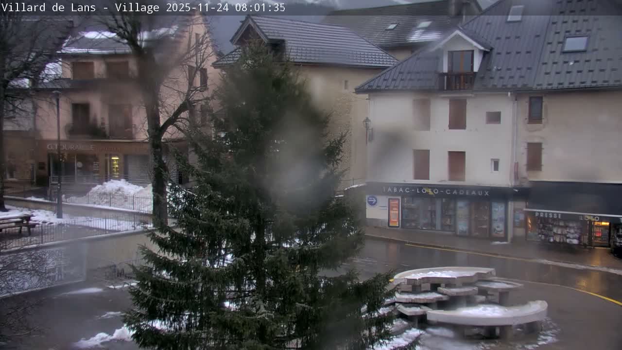 Villard de Lans City Live Cam - Grenoble, Isère, Auvergne-Rhône-Alpes, France