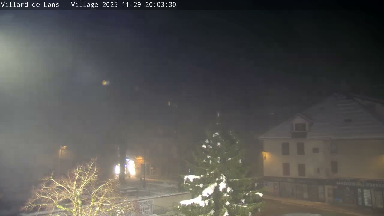 Villard de Lans City Live Cam - Grenoble, Isère, Auvergne-Rhône-Alpes, France