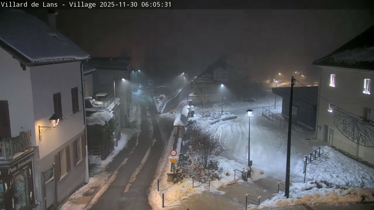 Villard de Lans City Live Cam - Grenoble, Isère, Auvergne-Rhône-Alpes, France