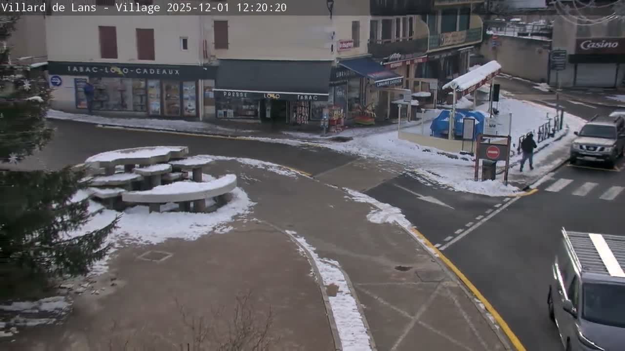 Villard de Lans City Live Cam - Grenoble, Isère, Auvergne-Rhône-Alpes, France