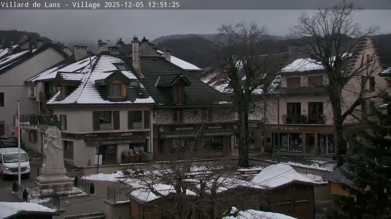 Villard de Lans City Live Cam - Grenoble, Isère, Auvergne-Rhône-Alpes, France