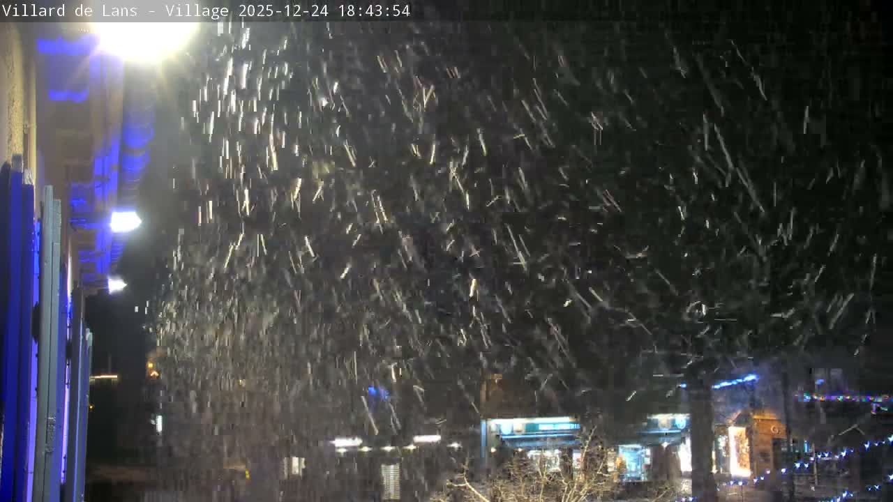 Villard de Lans City Live Cam - Grenoble, Isère, Auvergne-Rhône-Alpes, France