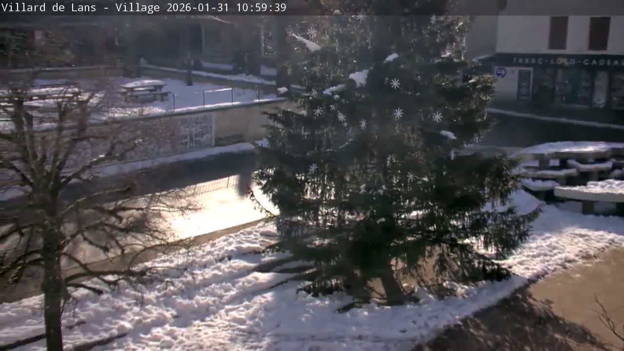 Villard de Lans City Live Cam - Grenoble, Isère, Auvergne-Rhône-Alpes, France