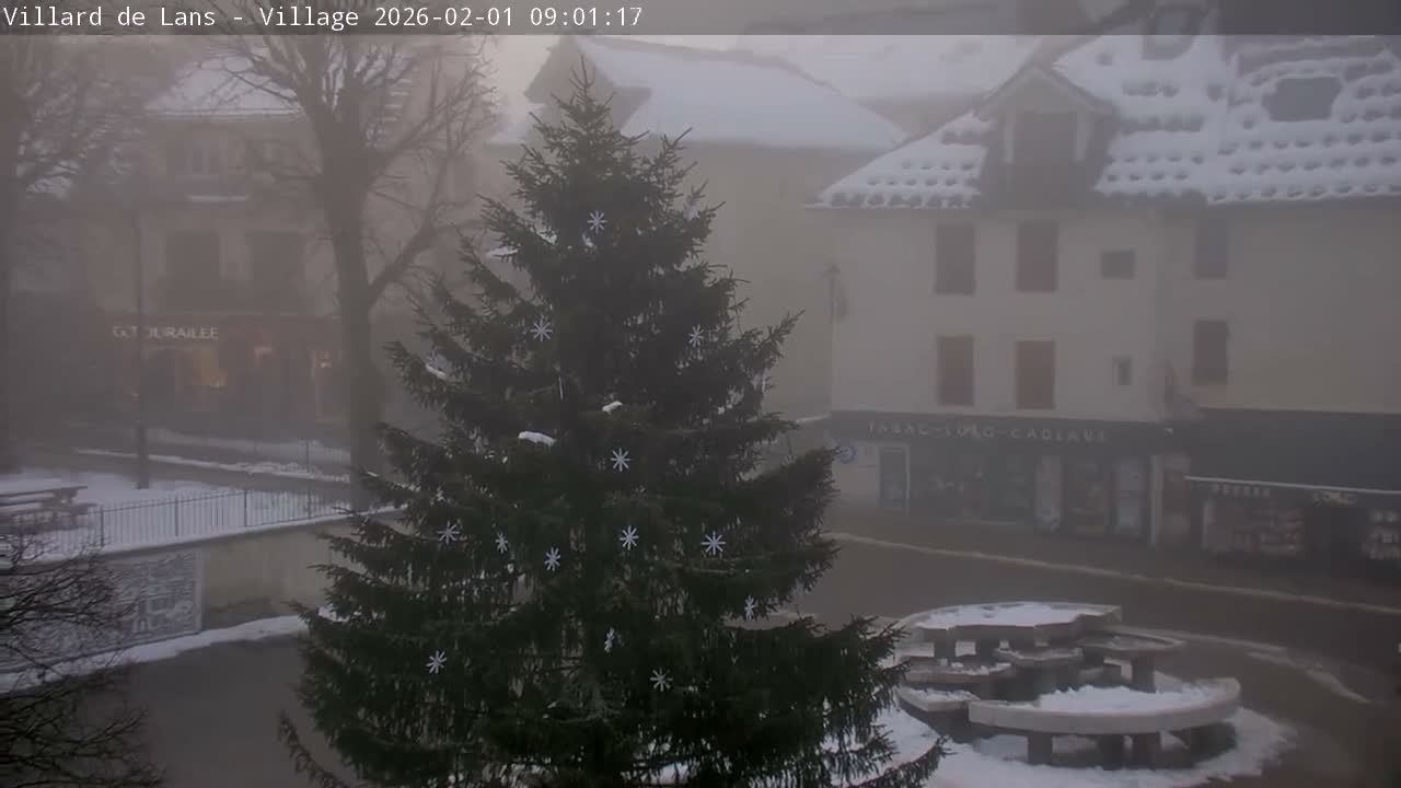 Villard de Lans City Live Cam - Grenoble, Isère, Auvergne-Rhône-Alpes, France