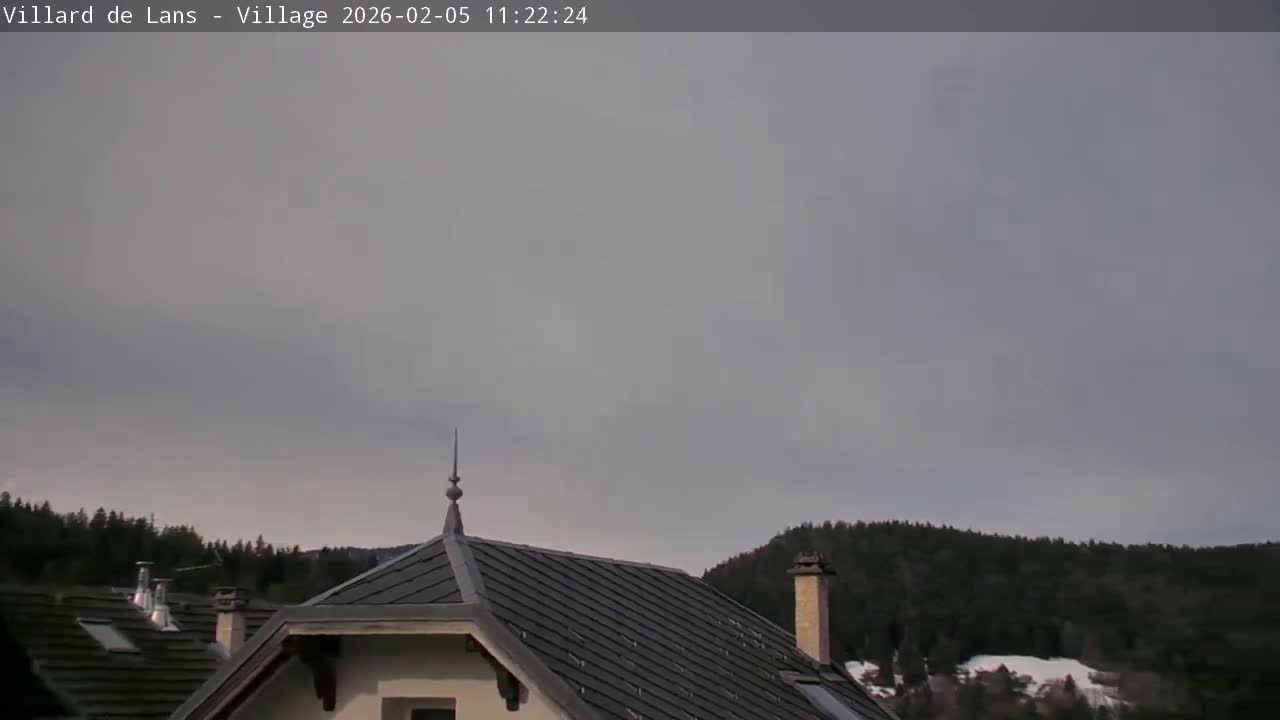 Villard de Lans City Live Cam - Grenoble, Isère, Auvergne-Rhône-Alpes, France